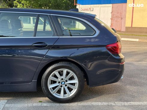 BMW 5 серия 2017 синий - фото 10