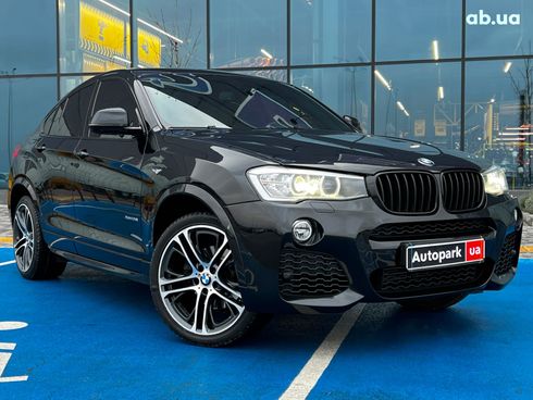 BMW X4 2015 черный - фото 2