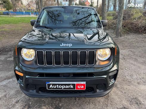 Jeep Renegade 2020 зеленый - фото 2