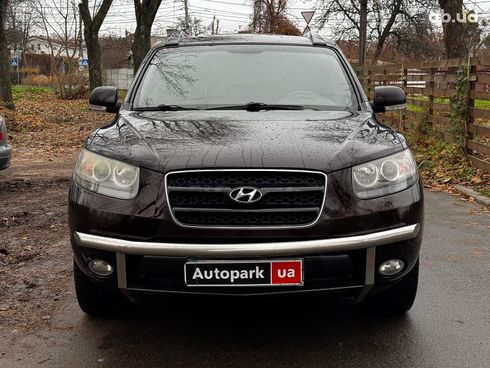Hyundai Santa Fe 2009 красный - фото 4