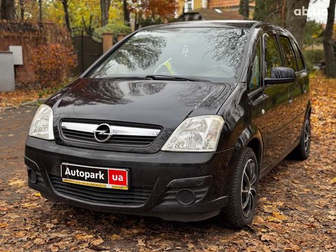 Opel Meriva 2006 черный - фото 2