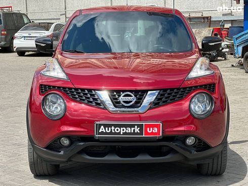 Nissan Juke 2017 красный - фото 2