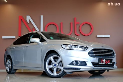 Ford Fusion 2016 серый - фото 4