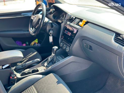 Skoda octavia a7 2014 синий - фото 21