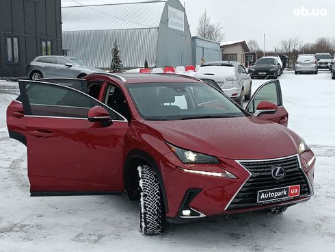 Lexus NX 2020 красный - фото 24