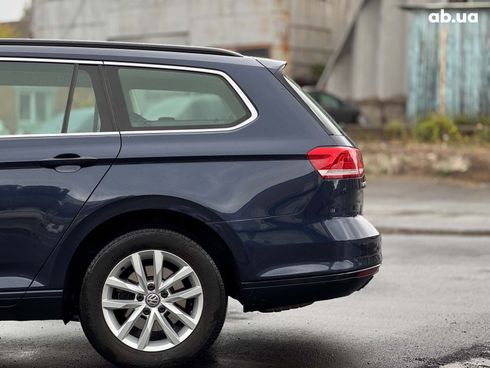 Volkswagen passat b8 2015 синий - фото 8