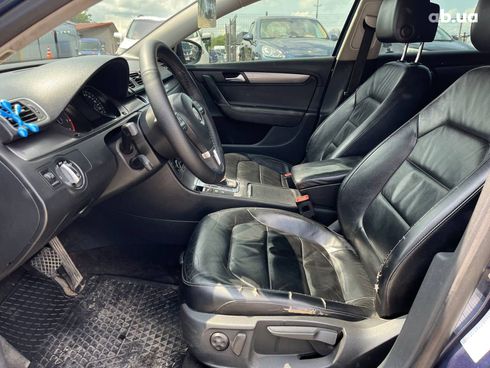Volkswagen passat b7 2011 синий - фото 29