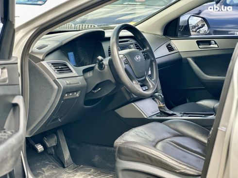 Hyundai Sonata 2015 серый - фото 10