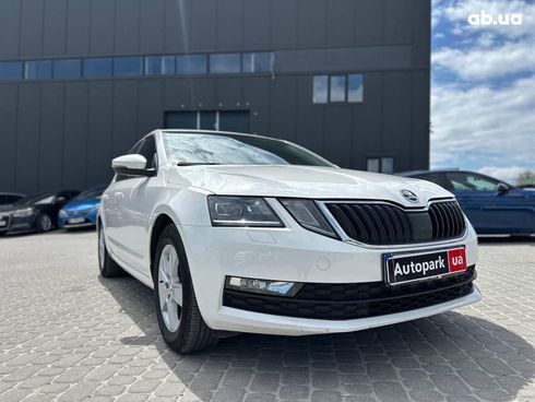 Skoda octavia a7 2017 белый - фото 12