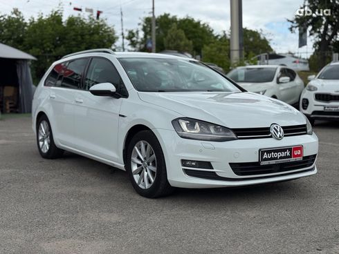 Volkswagen Golf 2015 белый - фото 4
