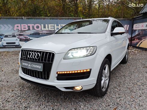 Audi Q7 2013 белый - фото 3