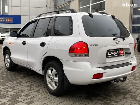 Hyundai Santa Fe 2006 белый - фото 7