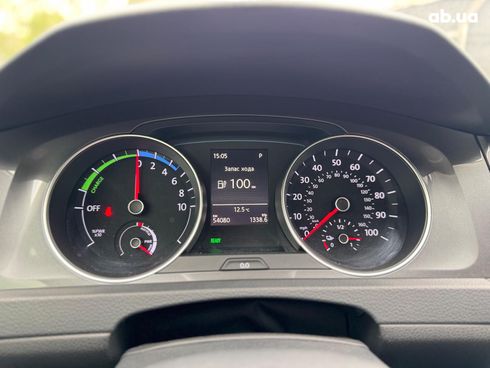 Volkswagen e-Golf 2016 синий - фото 25