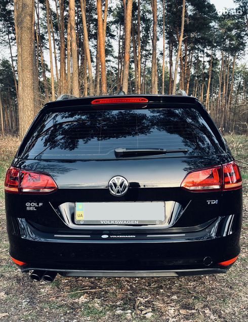 Volkswagen Golf 2015 черный - фото 6