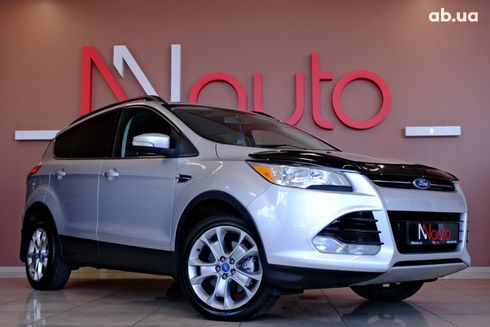 Ford Escape 2013 серебристый - фото 4