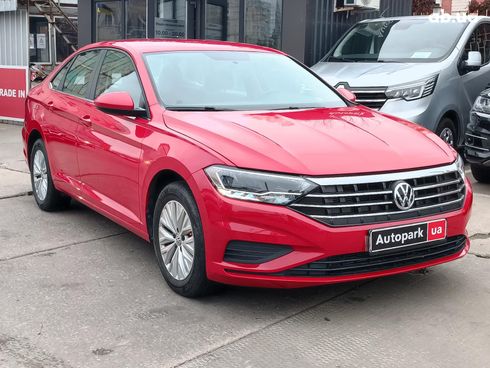 Volkswagen Jetta 2019 красный - фото 3