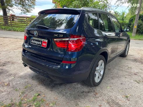 BMW X3 2016 синий - фото 15