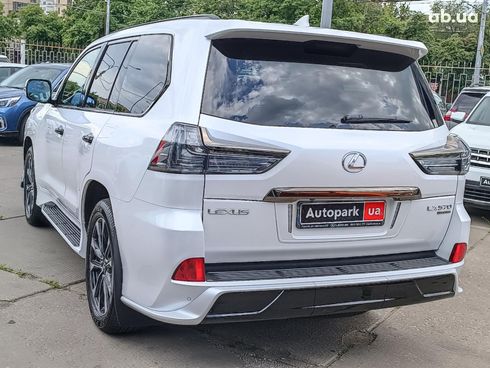 Lexus lx 570 2021 белый - фото 8