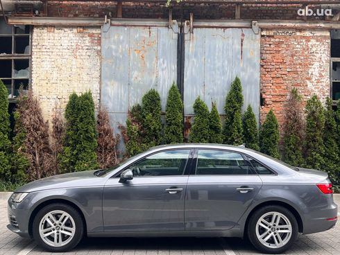 Audi A4 2017 серый - фото 6