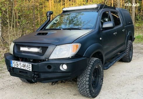 Toyota Hilux 2008 черный - фото 3