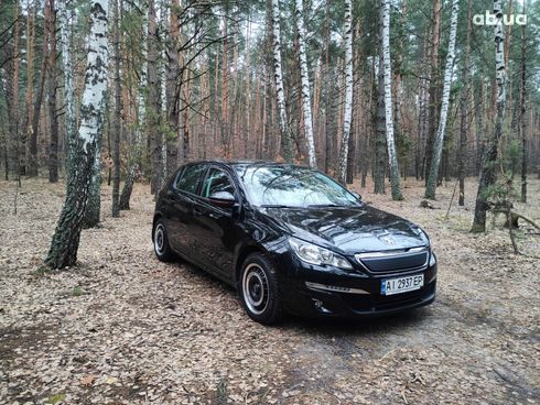 Peugeot 308 2015 черный - фото 2