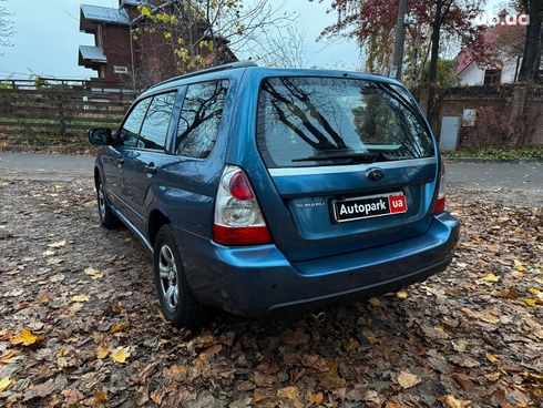 Subaru Forester 2006 синий - фото 8