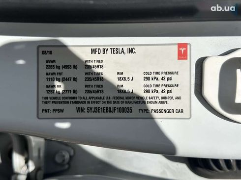 Tesla Model 3 2018 - фото 26