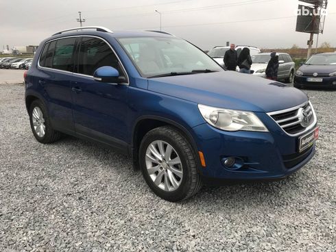 Volkswagen Tiguan 2008 синий - фото 6
