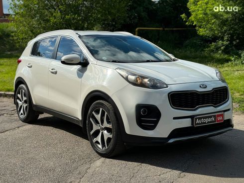 Kia Sportage 2015 белый - фото 4