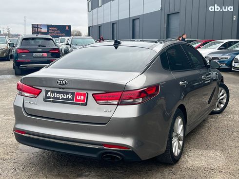 Kia Optima 2016 серый - фото 8