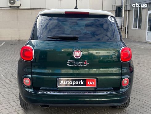 Fiat 500L 2013 зеленый - фото 6