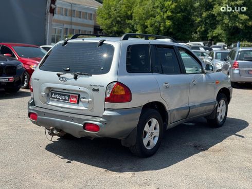 Hyundai Santa Fe 2002 серый - фото 10
