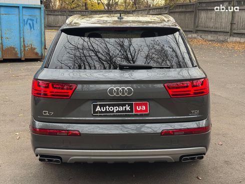 Audi Q7 2015 серый - фото 9