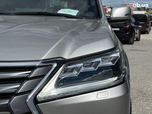 Lexus LX 2021 серый - фото 12