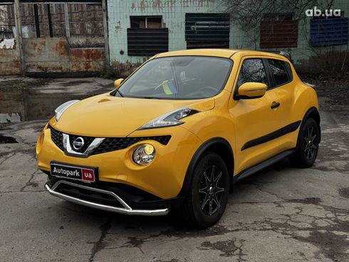 Nissan Juke 2017 желтый - фото 2