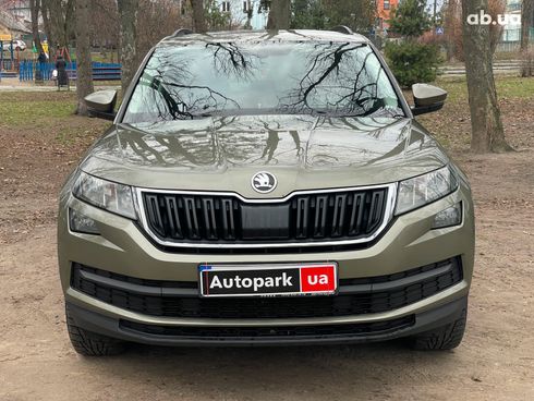 Skoda Kodiaq 2017 зеленый - фото 2