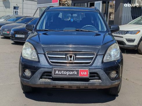 Honda CR-V 2005 черный - фото 2