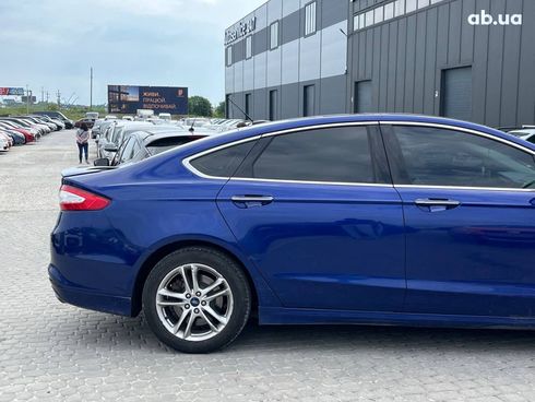 Ford Fusion 2015 синий - фото 9