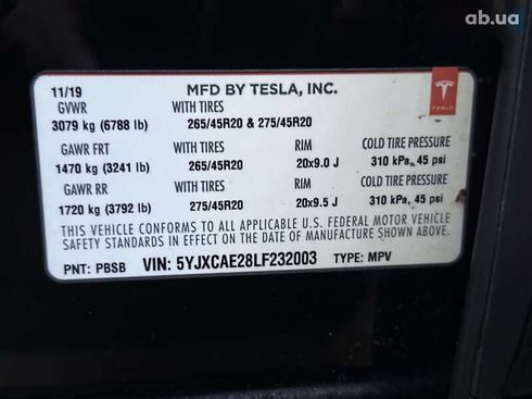 Tesla Model X 2019 - фото 23