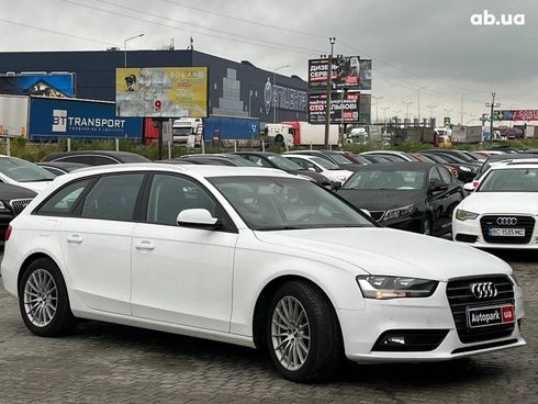 Audi A4 2014 белый - фото 4
