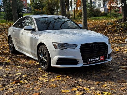 Audi A6 2016 белый - фото 6