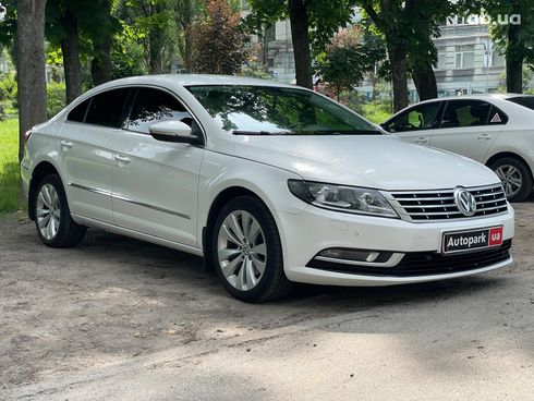 Volkswagen Passat CC 2013 белый - фото 3