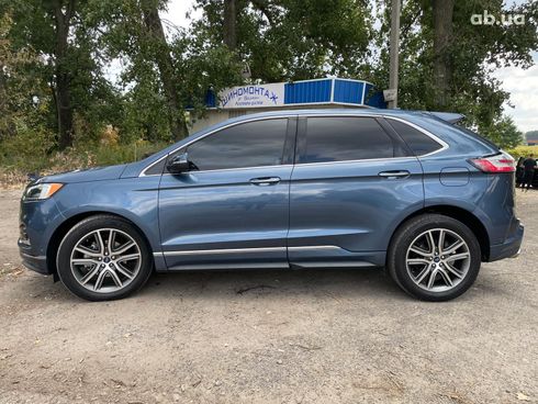 Ford Edge 2019 синий - фото 15