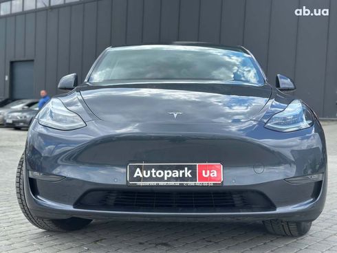 Tesla Model Y 2020 серый - фото 2