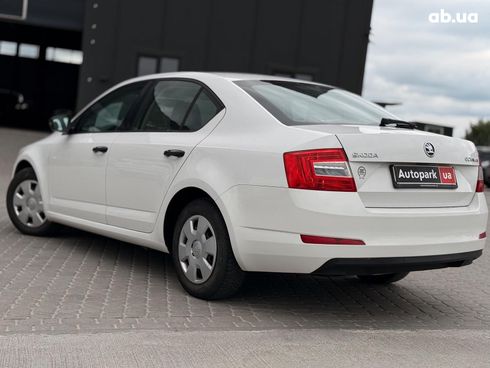 Skoda octavia a7 2016 белый - фото 10