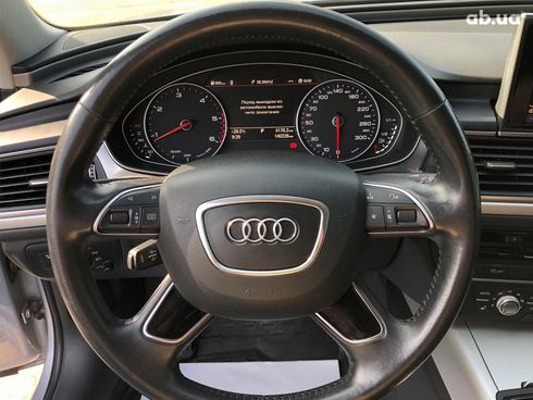 Audi A6 2015 серый - фото 25