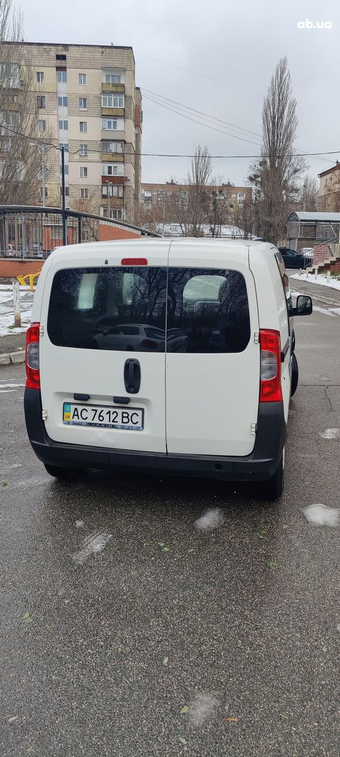 Peugeot Bipper Fourgon 2008 белый - фото 2