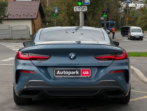 BMW 8 серия 2021 синий - фото 6