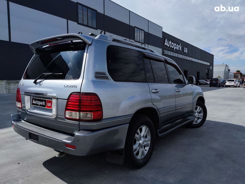 Lexus lx 470 2004 серый - фото 8