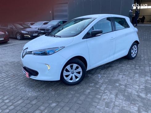 Renault Zoe 2018 белый - фото 13